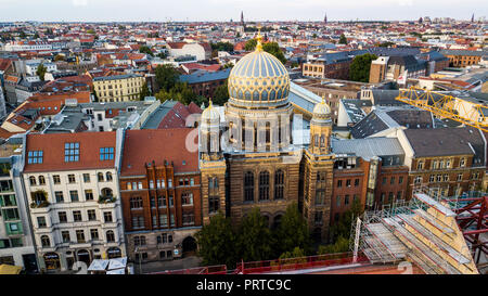 Nouvelle synagogue de Berlin, Centrum Judaicum Foundation, Berlin, Allemagne, Banque D'Images