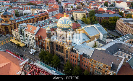 Nouvelle synagogue de Berlin, Centrum Judaicum Foundation, Berlin, Allemagne, Banque D'Images