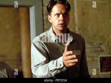 Titre original : The Shawshank Redemption. Titre en anglais : The Shawshank Redemption. Année : 1994. Réalisateur : Frank Darabont. Stars : TIM ROBBINS. Credit : Castle Rock Entertainment / WEINSTEIN, Michael / Album Banque D'Images