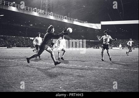 Leeds United v Tottenham Hotspur 1974 Banque D'Images