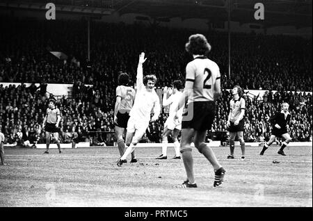 Leeds Utd v Loups 1974 Banque D'Images