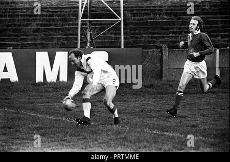 Leeds Utd v Loups 1974 Banque D'Images