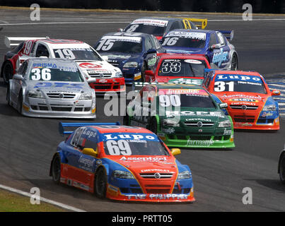 São Paulo - Brésil, le 10 septembre 2017, Course automobile, la principale catégorie de sport au Brésil Banque D'Images