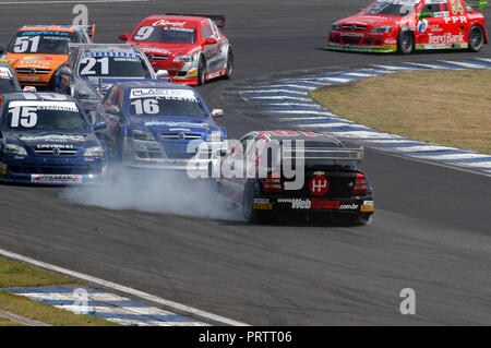 São Paulo - Brésil, le 10 septembre 2017, Course automobile, la principale catégorie de sport au Brésil Banque D'Images