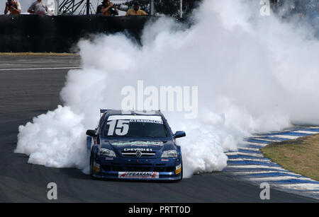 São Paulo - Brésil, le 10 septembre 2017, Course automobile, la principale catégorie de sport au Brésil Banque D'Images