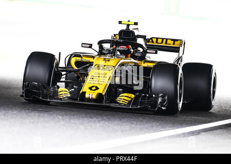 55 Carlos Sainz (esp), Renault Sport F1 Team R18, au cours de l'action du Championnat du Monde de Formule 1 2018, le Grand Prix du Japon à partir de 4 au 7 octobre à Suzuka - / # 55 Carlos Sainz (ESP, Renault ), , Sport Automobile : Championnat du Monde de Formule 1 de la FIA 2018, Grand Prix du Japon, Grand Prix du Championnat du Monde 2018 Japon Banque D'Images