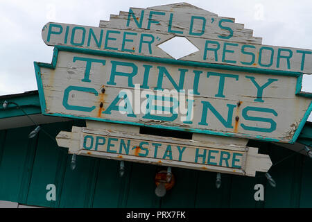 Ville de Trinity. Trinity est une petite ville, situé sur la baie de Trinité à Terre-Neuve et Labrador, Canada. Banque D'Images