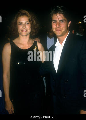 Los Angeles. Tom Cruise et première épouse Mimi Rogers. Ref : Crédit : CMT / MediaPunch LMK. Des années 1980. Credit : CMT / MediaPunch.Credit : CMT / MediaPunch Banque D'Images