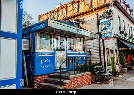 Jigger's Diner   East Greenwich, Rhode Island, USA Banque D'Images