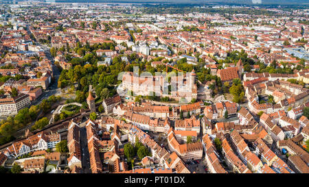 Château impérial de Nuremberg, Nuremberg Kaiserburg, Nuremberg, Allemagne Banque D'Images