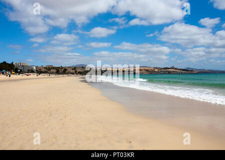 Belle plage de Costa Calma resort Banque D'Images