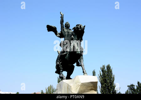 Le monument au maréchal Souvarov à Tiraspol Banque D'Images