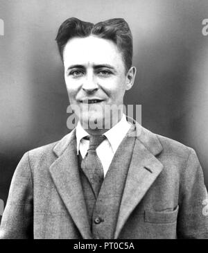 F. Scott Fitzgerald (1896-19450) fiction américaine auteur Banque D'Images