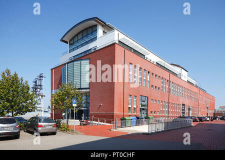 La mer des Wadden, classé au Patrimoine Mondial de l'UNESCO, Centre d'éducation et principal centre d'information pour la Basse-saxe mer des Wadden Parc National, Wilhelmshaven, Basse-Saxe, Allemagne, Europe Banque D'Images