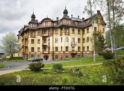 Grand Hotel à Stary Smokovec. La Slovaquie Banque D'Images