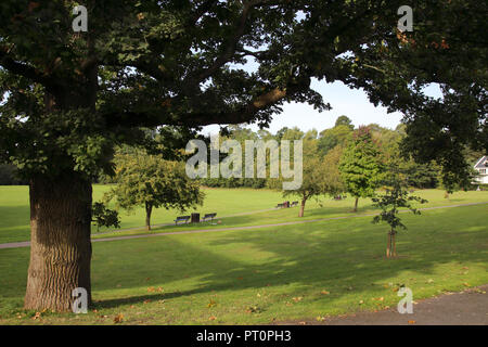 Le parc Victoria, à Haywards Heath West Sussex Banque D'Images