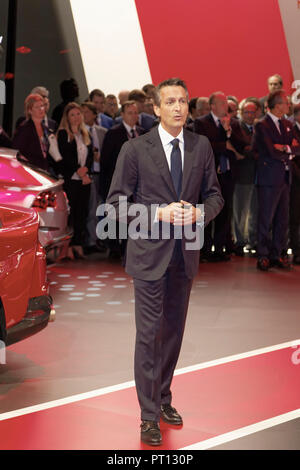 Paris, France. 2e oct, 2018. 2018 L'édition du Mondial de l'Automobile de Paris. Banque D'Images