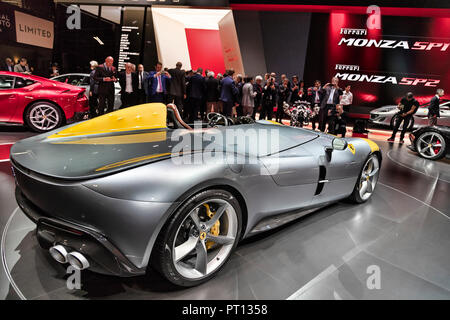 Paris, France. 2e oct, 2018. 2018 L'édition du Mondial de l'Automobile de Paris. Banque D'Images