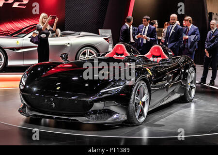 Paris, France. 2e oct, 2018. 2018 L'édition du Mondial de l'Automobile de Paris. Banque D'Images