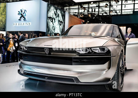 Paris, France. 2e oct, 2018. 2018 L'édition du Mondial de l'Automobile de Paris. Banque D'Images