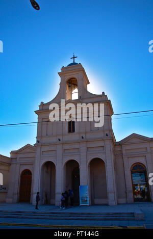 Santuario Nuestra Señora del Transito église de Cura Brochero, près de Mina Clavero - province de Córdoba - Argentine Banque D'Images