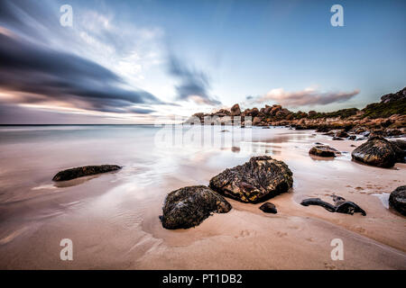 L'Afrique du Sud, Cape Town, plage de Llandudno Banque D'Images