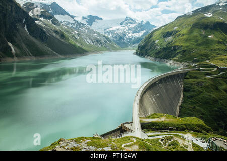 L'Allemagne, l'état de Salzbourg, Zell am See, District de barrage de Mooserboden Banque D'Images