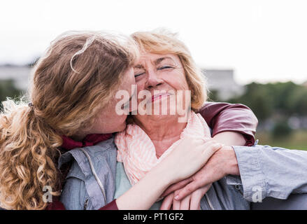 Portrait de Professionnels grand-mère avec sa petite-fille Banque D'Images