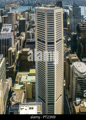 Sydney, Nouvelle-Galles du Sud, Australie. Nov 9, 2008. Le niveau 67 de la tour du MLC dans le cœur de Sydney's commercial, juridique et financier de la ville, vu de la Tour de Sydney, la plus haute structure de Sydney, un point d'observation pour les visiteurs et les touristes. Credit : Arnold Drapkin/ZUMA/Alamy Fil Live News Banque D'Images