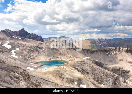 Lei da Muschauns dans le Parc National Suisse, Val Trupchun, vallée de l'Engadine, Grisons, Suisse, Europe, Banque D'Images