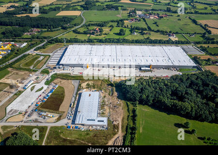 Centre logistique d'AMAZON Amazon Werne, Logistics Werne, Werne, Ruhr, Rhénanie du Nord-Westphalie, Allemagne Banque D'Images