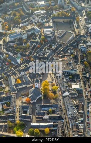 Château inférieur, Protestante Nikolaikirche, ville Siegen Siegen Mairie, Siegen, Siegerland, Rhénanie du Nord-Westphalie, Allemagne Banque D'Images