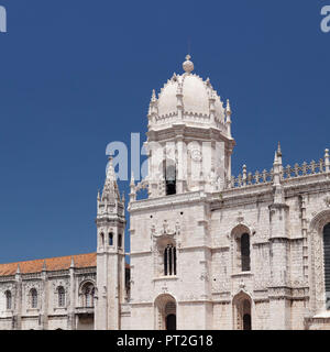 Mosteiro dos Jeronimos Monastery, UNESCO World Heritage Site, Belém, Lisbonne, Portugal Banque D'Images