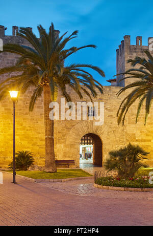 Porta del Moll, Alcudia, Majorque, Iles Baléares, Espagne Banque D'Images