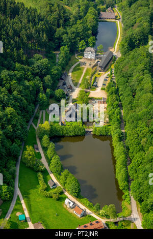 Musée en plein air de Hagen, Mäckingerbach Landschaftsverband, Westfalen Lippe, musée, Hagen, Ruhr, Rhénanie du Nord-Westphalie, Allemagne Banque D'Images