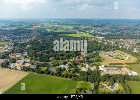 Bedburg-Hau, Bas-rhin, Rhénanie du Nord-Westphalie, Allemagne, Banque D'Images