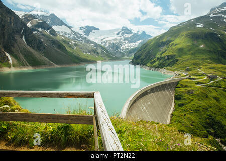 L'Allemagne, l'état de Salzbourg, Zell am See, District de barrage de Mooserboden Banque D'Images