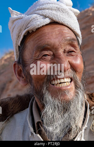 Chinese ancien dans le Shaanxi Provence, Chine Banque D'Images