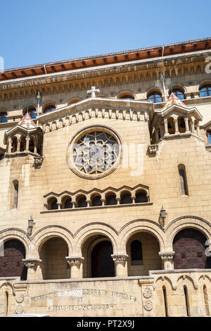 Residencia - un bâtiment d'église à Bilbao, Pays Basque, Espagne, Europe Banque D'Images