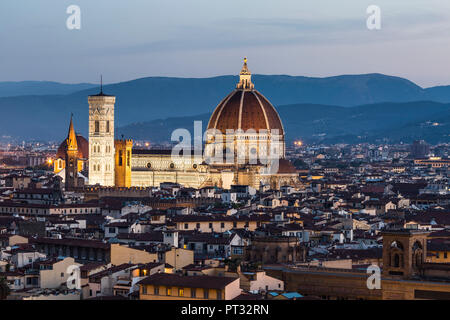 L'Europe, Italie, Toscane, Florence - La cathédrale de Florence - Cattedrale di Santa Maria del Fiore Banque D'Images