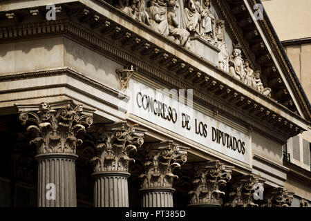 Sur les toits de Madrid, Espagne, Europe Banque D'Images