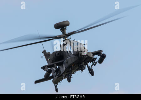 Coprs de l'armée de l'air hélicoptère Apache Longbow. Banque D'Images