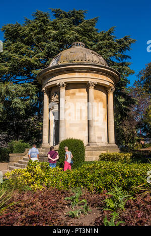 L'Jephson Memorial,Jephson Gardens, de Royal Leamington Spa, Warwickshire Banque D'Images