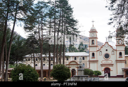 Couvent de Santa Rosa de Ocopa entrée dans Concepcion, Pérou Banque D'Images