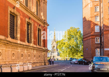 Une vue typique à Kensington à Londres Banque D'Images