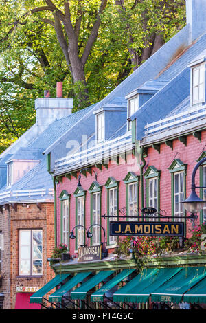 Canada, Québec, Québec, Epicerie J.A. Moisan, de l'épicerie la plus ancienne en Amérique du Nord Banque D'Images
