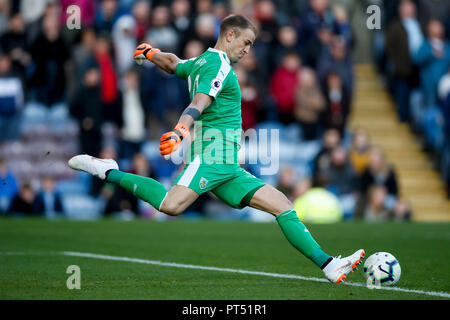 Burnley, Royaume-Uni. 6 octobre 2018. Joe Hart de Burnley au cours de la Premier League match entre Burnley et Huddersfield Town à Turf Moor le 6 octobre 2018 à Burnley, en Angleterre. (Photo de Daniel Chesterton/phcimages.com) : PHC Crédit Images/Alamy Live News Banque D'Images