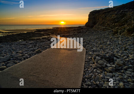 Dunraven Bay, Southerndown, dans la vallée de Glamorgan, Pays de Galles (13) Banque D'Images