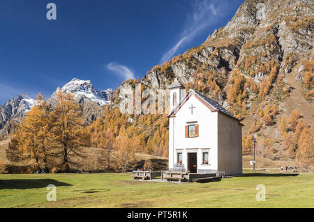 Alp Devero près du village de Crampiolo, Piémont - Italie Banque D'Images