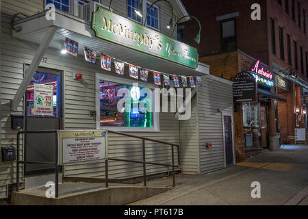 McMurphy's Uptown Tavern à Amherst, MA Banque D'Images